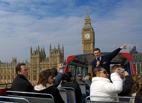 london open bus tour